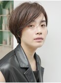 大人マッシュショート／丸みショート／イメチェン／30代40代50代