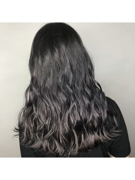 ルッソリベラ 池袋(Lusso libera) パーマ　アッシュブラック◎30代40代50代