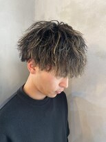 オーバー 町田店(OVER)&nbsp;ツイストスパイラル×メンズハイライトメッシュ