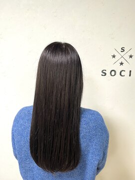 ヘアーアンドスパソシット(HAIR&SPA SOCIT) 艶アッシュブラウン♪