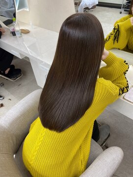 オズ 郡山桑野店(OZ) イメチェンハッシュカットフルバング似合わせレッドブラウン