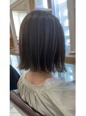 切りっぱなしボブ