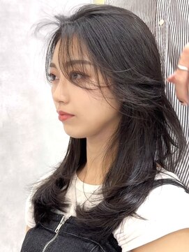 シティ(CITY) かきあげ前髪 レイヤーカット 表参道