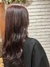【デトックスケア】小顔カット＋美艶カラー＋W炭酸シャンプー　￥13530→