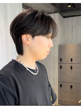 アクシー ヘアーアンドメイク(AXY HAIR&MAKE) ニュアンスストレート/シャドウパーマ/曲がる縮毛矯正/縮毛