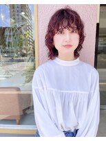 コンビネーション(combination)&nbsp;マッシュウルフパーマ 似合わせパーマ 20代30代40代