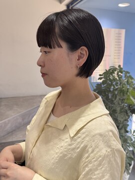 ウクラ バイ レシッド 池袋(uchla by rcid) スッキリショートボブ