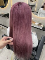 ルノン フィージュ(LUNON fieju)&nbsp;ホワイトグレージュミニウルフチェリーブラウンデジタルパーマ