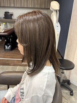 バセット バイ アルター 鎌取店(basset by aL-ter) レイヤー【鎌取　白髪染め】