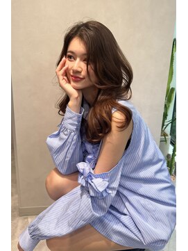 レーヴバイキートス(REVE by kiitos) 【REVE】大人可愛い抜け感カール/韓国風くびれ巻き/色気ヘア