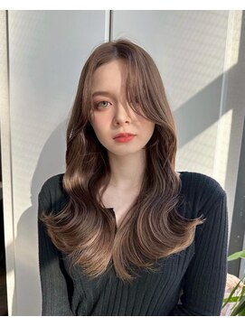 メラク(Merak) ナチュラルウェーブロング with カーテンバング