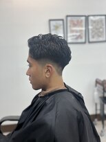 テーラヘアー 大網店(TELA HAIR)&nbsp;骨格補正×フェードパーマ清潔感と立体感を両立した王道バランス