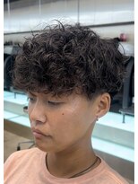 フィフスパーク(fifth PARK)&nbsp;渋谷スペインカールスパイラルパーマメンズカット刈り上げ