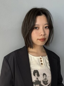 切りっぱなしボブ