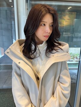 ラベンダーブラウン　ソフトエレガント