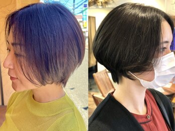 ループ バイ エスポワール(LoooP by Espoir)の写真/【全メニュー白髪染め対応可能】自然な艶と透明感ある白髪カラーで髪をいたわりながら楽しむのが大人女性