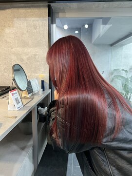 ノス 表参道(NOOS) ワインレッド/バーガンディー/ボルドーカラー/レイヤーカット