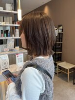 スーリール 小倉店(Sourire)&nbsp;ボブレイヤー・ベージュブラウン20代