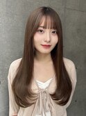 ♪ ミディアムレイヤー/韓国巻き/顔周りカット55