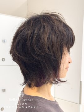 サロンイクエヤマザキ 麻布十番(SALON IKUE YAMAZAKI) 髪に優しい白髪染め[麻布十番/ショート/50代/60代/ノンジアミン]