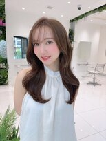 オーロ 西宮店(ORO)&nbsp;ナチュラルブラウン レイヤースタイル