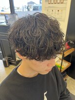 ラッドバイプティパ 水戸元吉田店(rad...by petit-pas)&nbsp;＊波巻きシャドウパーマで扱いやすいメンズヘア/水戸/パーマ＊