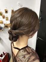 ククル ヘアー(cucule Hair)&nbsp;京都・西院cuculehair　ゆるシニヨン