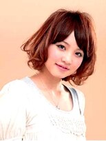 フローレント(florent)&nbsp;毛先のカール感を動きが可愛いカジュアルミディアムスタイル♪