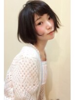 ラウンジ モリオ イケブクロ(Lounge MORIO Ikebukuro) 【morio池袋】黒髪外ハネショートカット