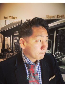 リバレッジ 広尾(Leverage) メンズビシカジモテバーバー風スタイル