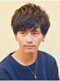 ツーブロックマッシュ