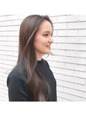 オラプレックス ロングヘア 艶カラー