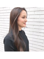 フェンヘアーアイス 中目黒(Fen.hair ici)&nbsp;オラプレックス ロングヘア 艶カラー