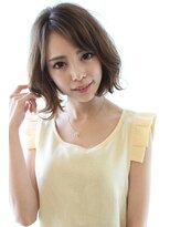 レウナ 外苑前(Reuna)&nbsp;３０代・４０代・５０代　外ハネ　ボブスタイル　大人可愛い