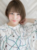 ローマ ギンザ(ROMA Ginza)&nbsp;『ROMA』大人かわいい耳かけワンサイドショート透明感ブランジュ