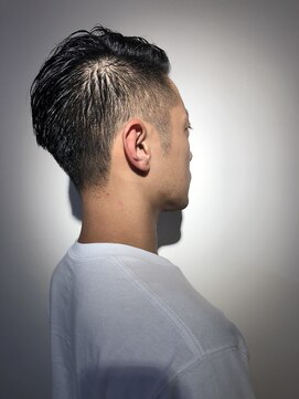 ポテト(potato) アシンメトリーオールバックスタイル