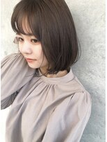 シロ(SiLO)&nbsp;丸みボブナチュラルアッシュベージュ /髪質改善/トリートメント