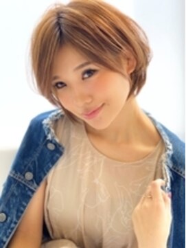 アグ ヘアー トロワ 加古川店(Agu hair trois) 《Agu hair》大人かわいい愛され耳かけショート