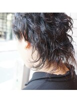 ビビト(bibito) bibito ネオソバージュ 黒髪ショートウルフ 毛先パーマ