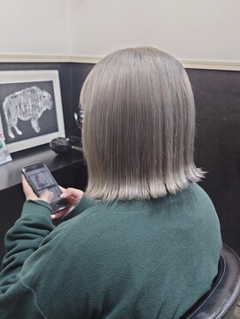 ミアロ 泉中央店(miaro) ボブ×グレージュ