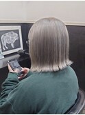 ボブ×グレージュ
