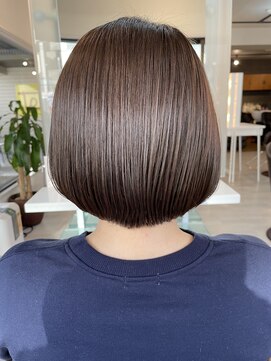 トモズヘアデザイン(Tomo's Hair Design) ショートボブ&ゾーンカラー