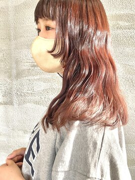 ヘアアンドビューティー クローバー(Hair&Beauty Clover) orange brown/ハイトーンカラー