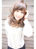 トゥーリ 春日店(tuuli)&nbsp;tuuli☆30代40代ペールベージュ切りっぱなしミディアム　115