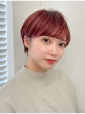 丸みショートボブ