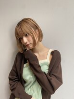 ロンド ストラーダ 心斎橋(Lond strada)&nbsp;シルキーベージュ×グレージュカラー【髪質改善/縮毛矯正】