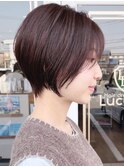 【ルチュラ 岩崎】大人可愛いナチュラルショート20代30代40代