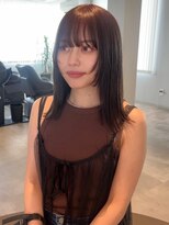 ケリーアン 太田(kelly.un)&nbsp;切りっぱなしボブ / 外ハネ / お顔まわりカット / 群馬太田