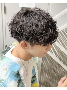 リベル(LIBER) 八王子/八王子駅/波巻きスパイラルパーマ/メンズパーマ/眉毛