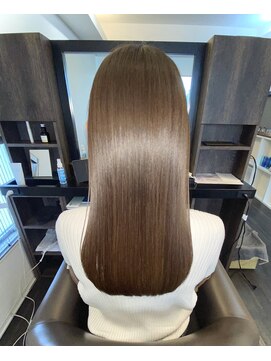 アールサロンプラスキャスパ 自由が丘(Rrsalon+CASPA) 《髪質改善》R.HASヒト幹細胞水素トリートメント+カラー